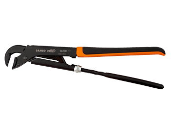 ERGO™ 90° rörtång med mjuk greppyta och gummibelagd gängstång  1410D