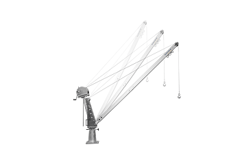 Davit kran SD900, längd: 2 m / Maxlast: 900 kg