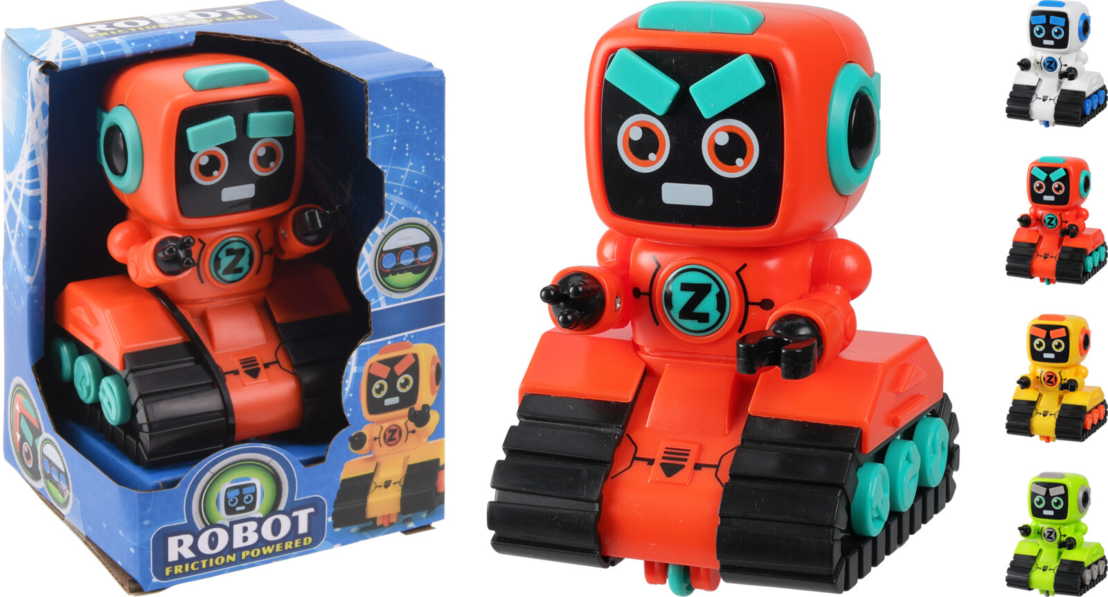 Robotbil friktion