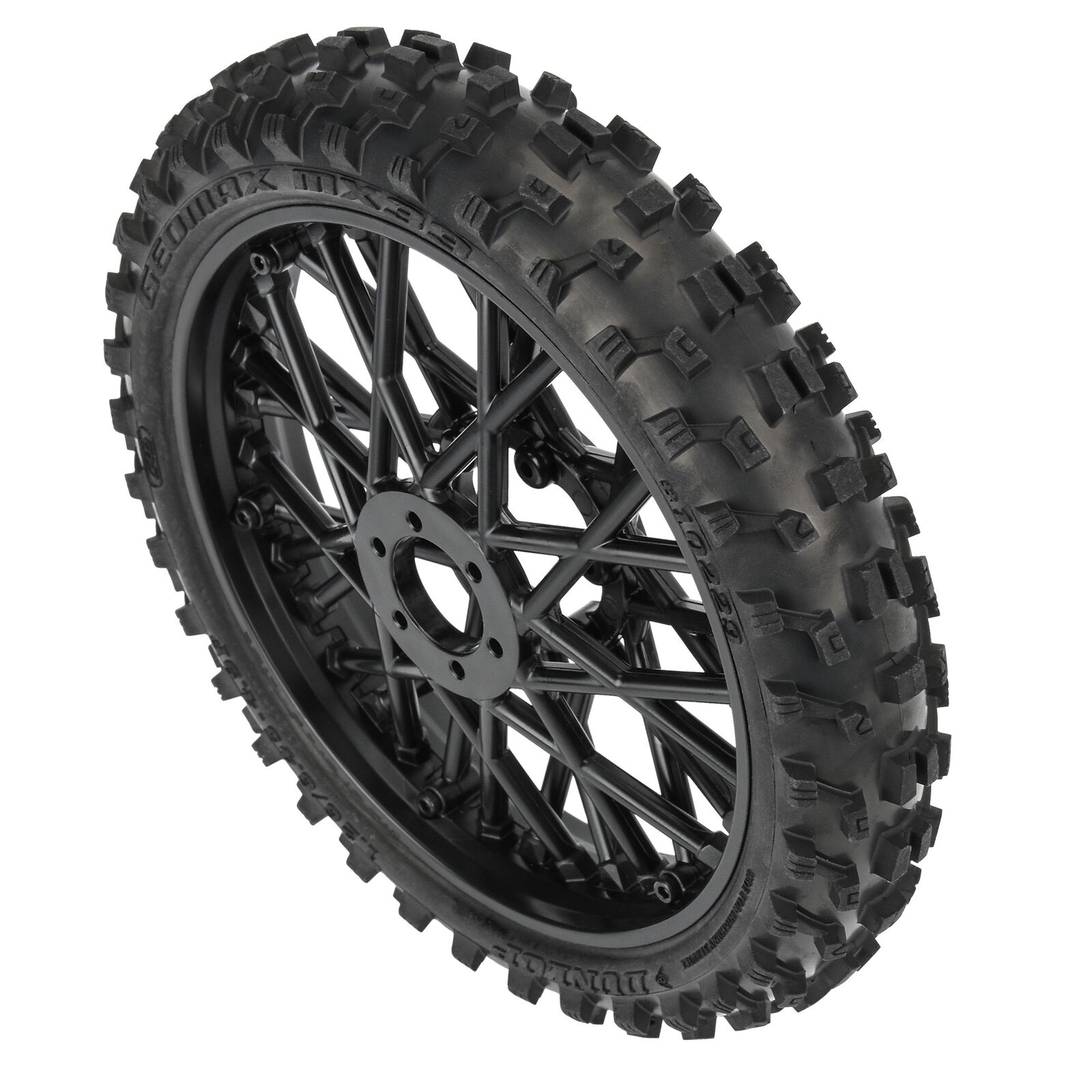 Pro-Line PRO1022910 1/4 Dunlop Geomax MX33 CR4 Front Tire MTD Black: Promoto-MX - 3