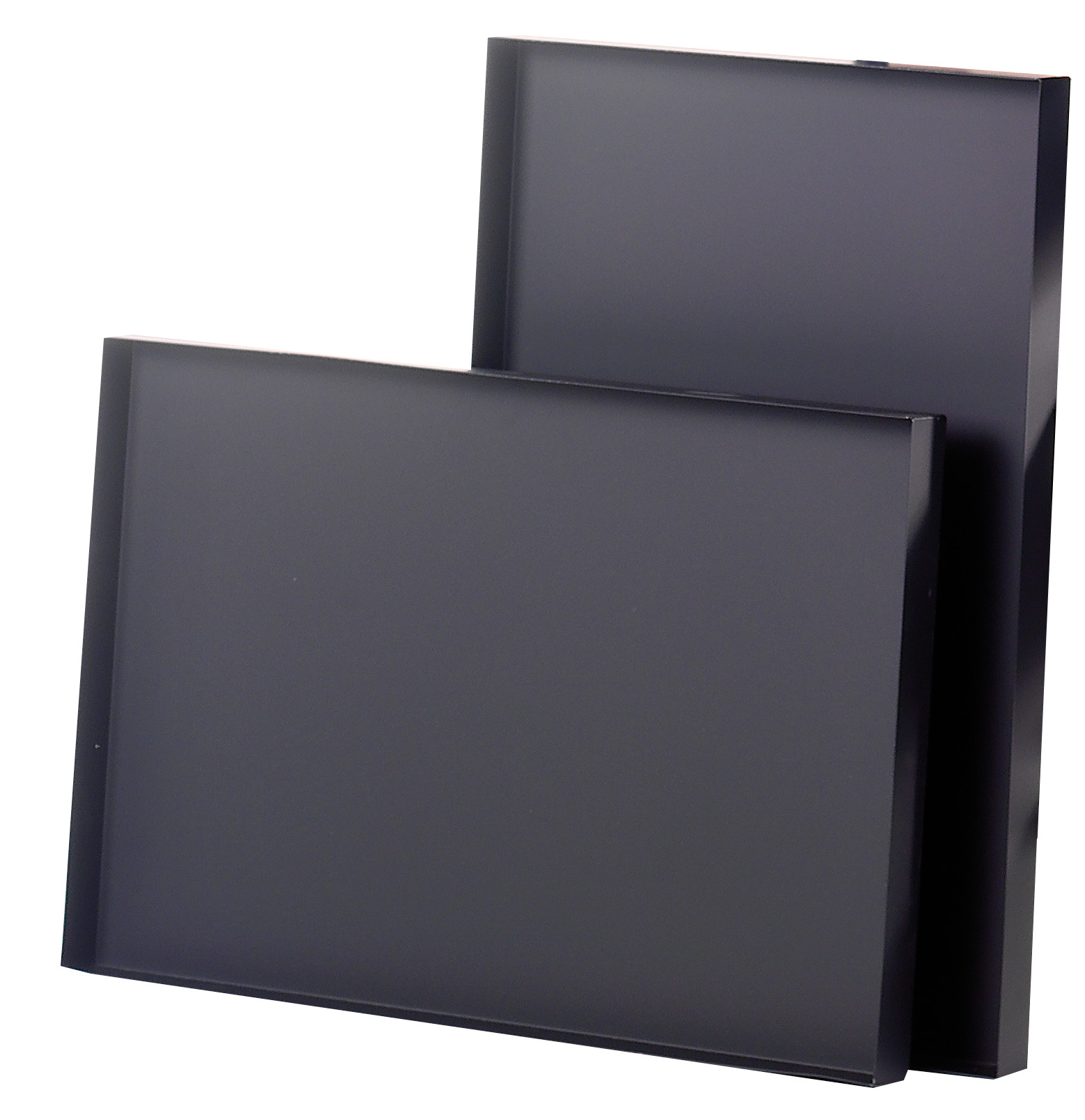Hyllplan 600x450x40 mm, svart