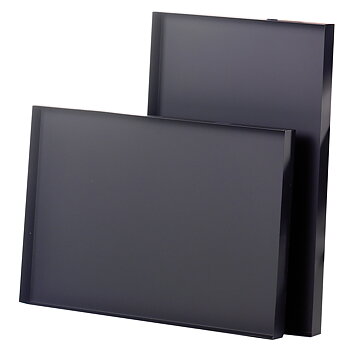 Hyllplan 600x450x40 mm, svart