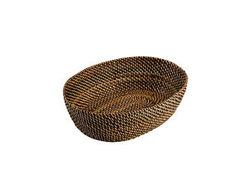 Pillivuyt Brödkorg oval 20 x 15 cm Ljus/Mörk brun