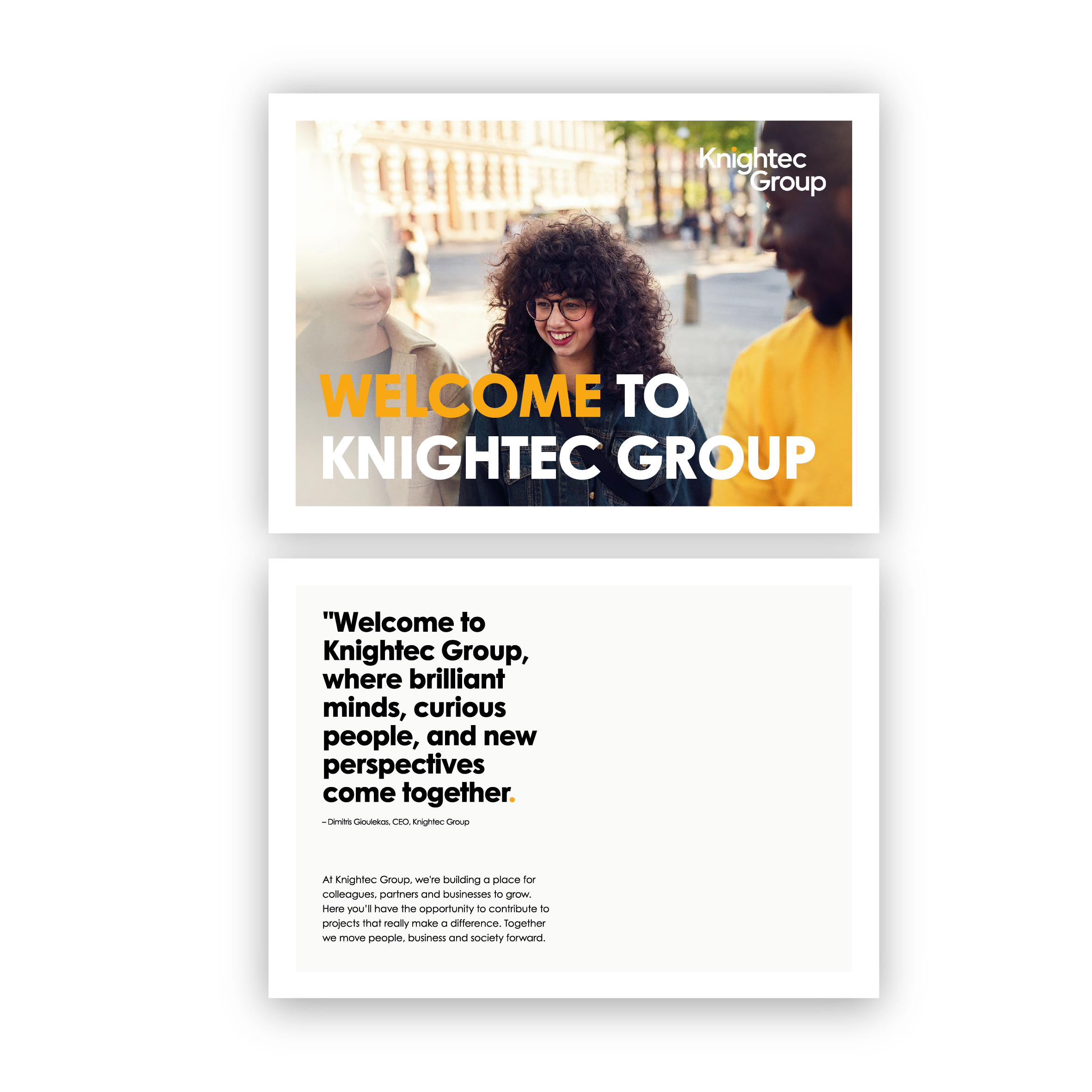 Welcome card 10-pack - 2
