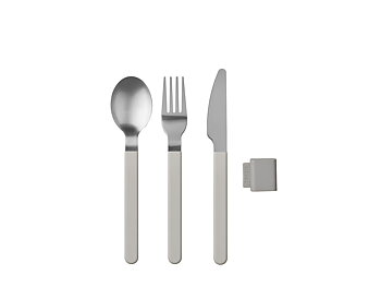 Mepal Silueta Bestickset 3 delar Vit