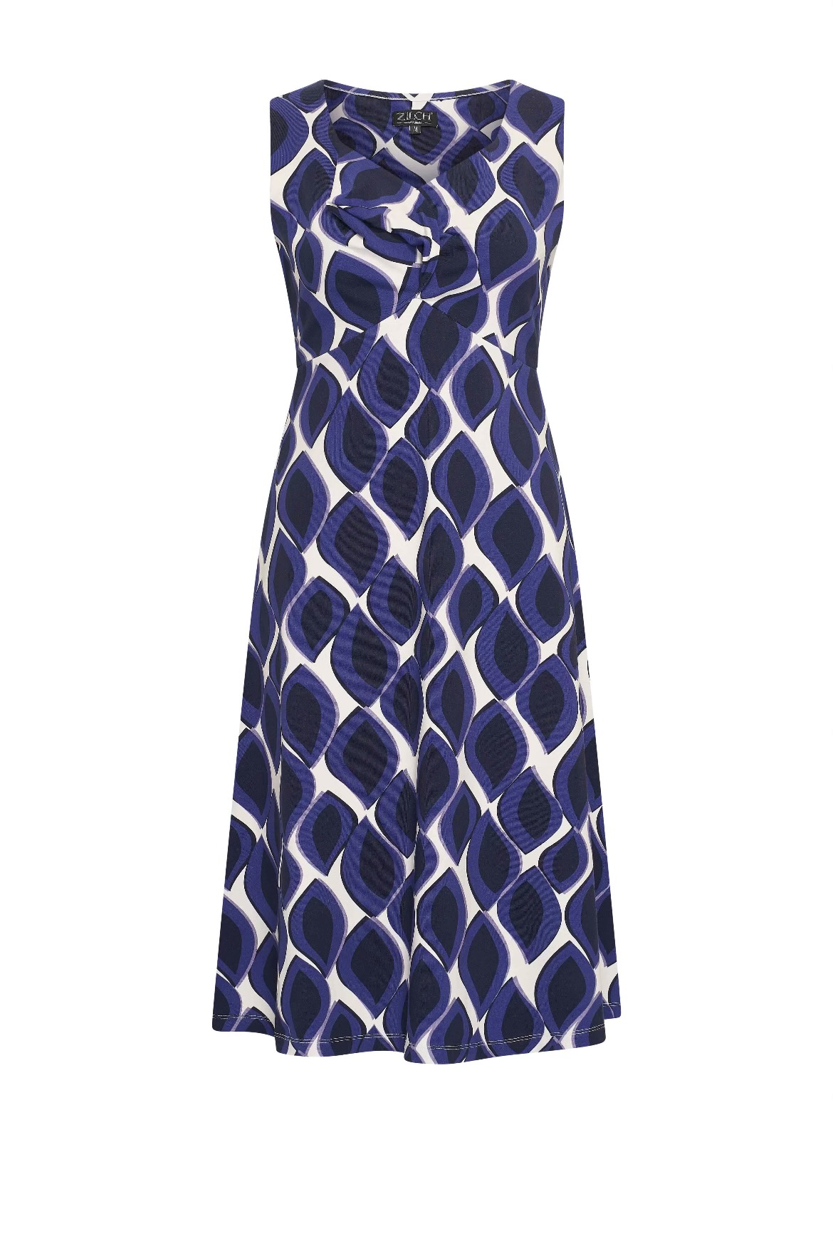Drops Dress Royal Blue