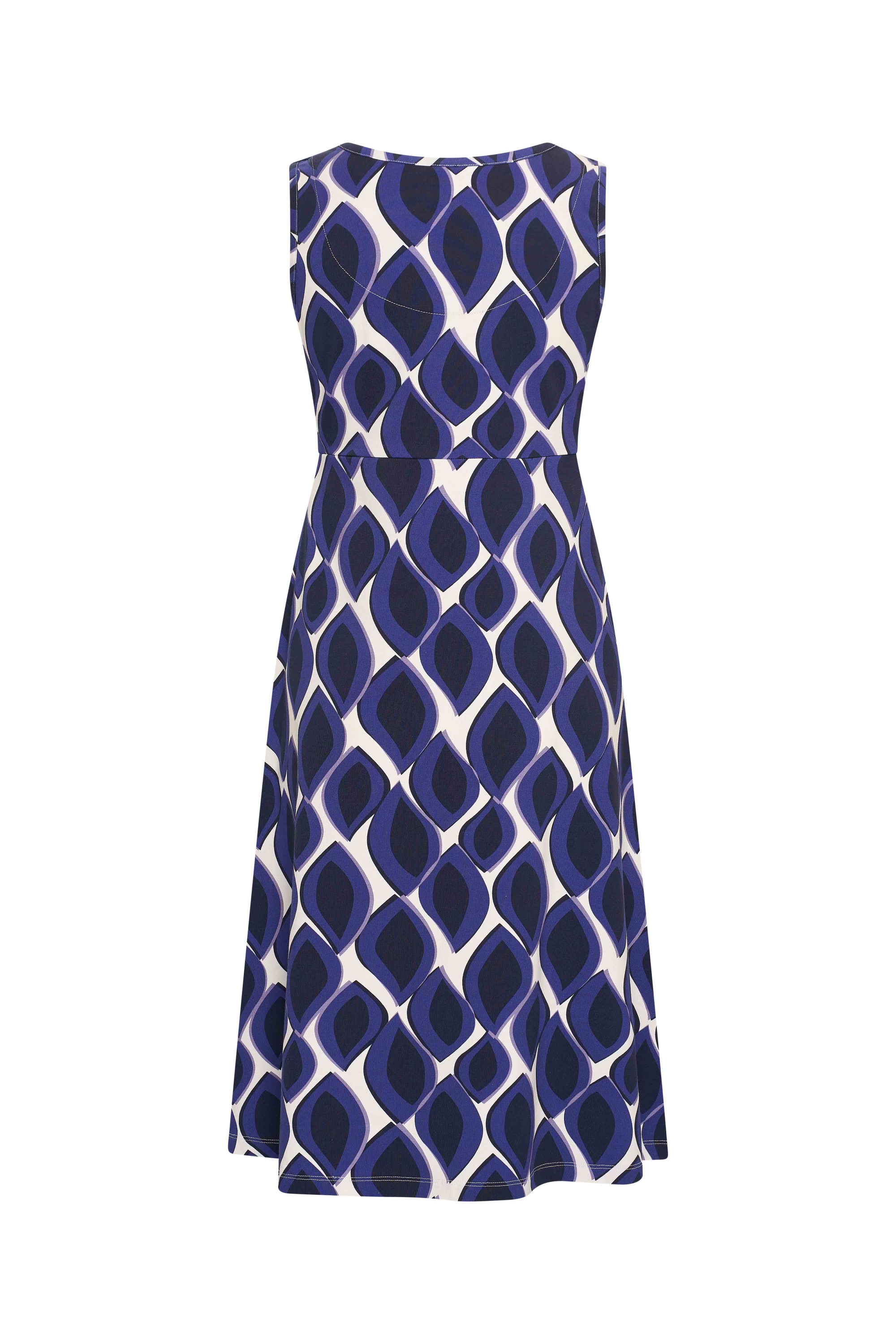 Drops Dress Royal Blue - 2