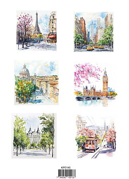Papper Klippark - Cities 1  -  A4