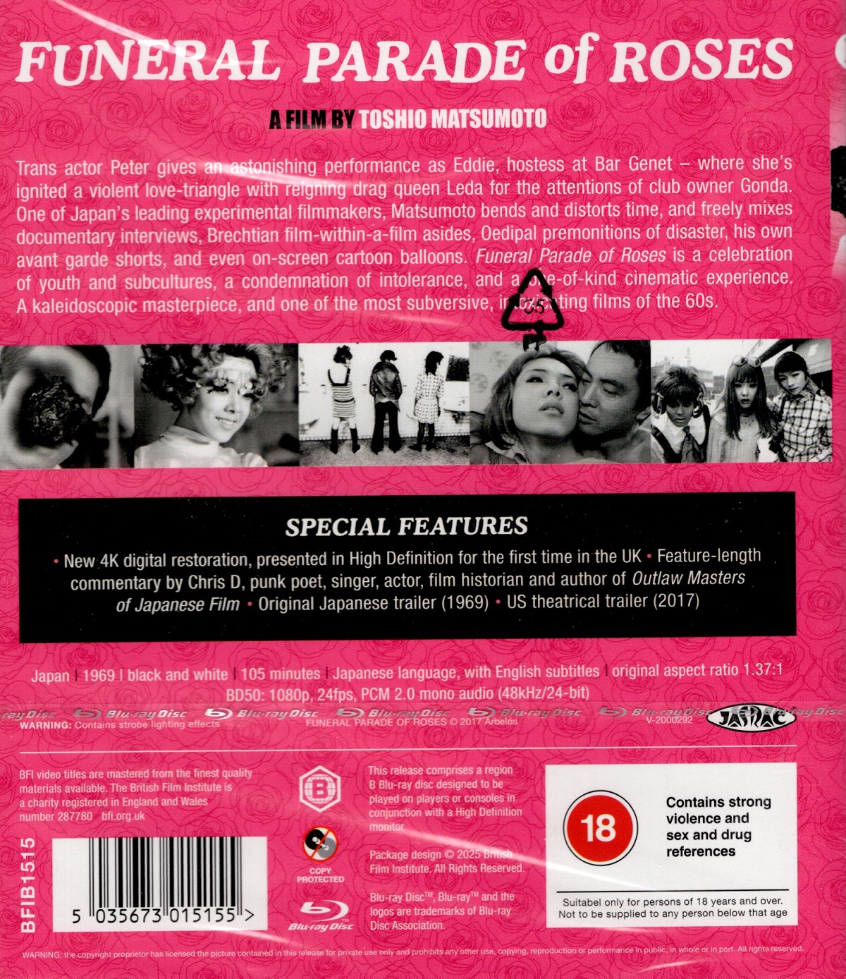 Funeral Parade of Roses (ej svensk text) (Blu-ray) - 2