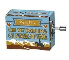 Speldosa World Hits "Oh my darling Clementine"