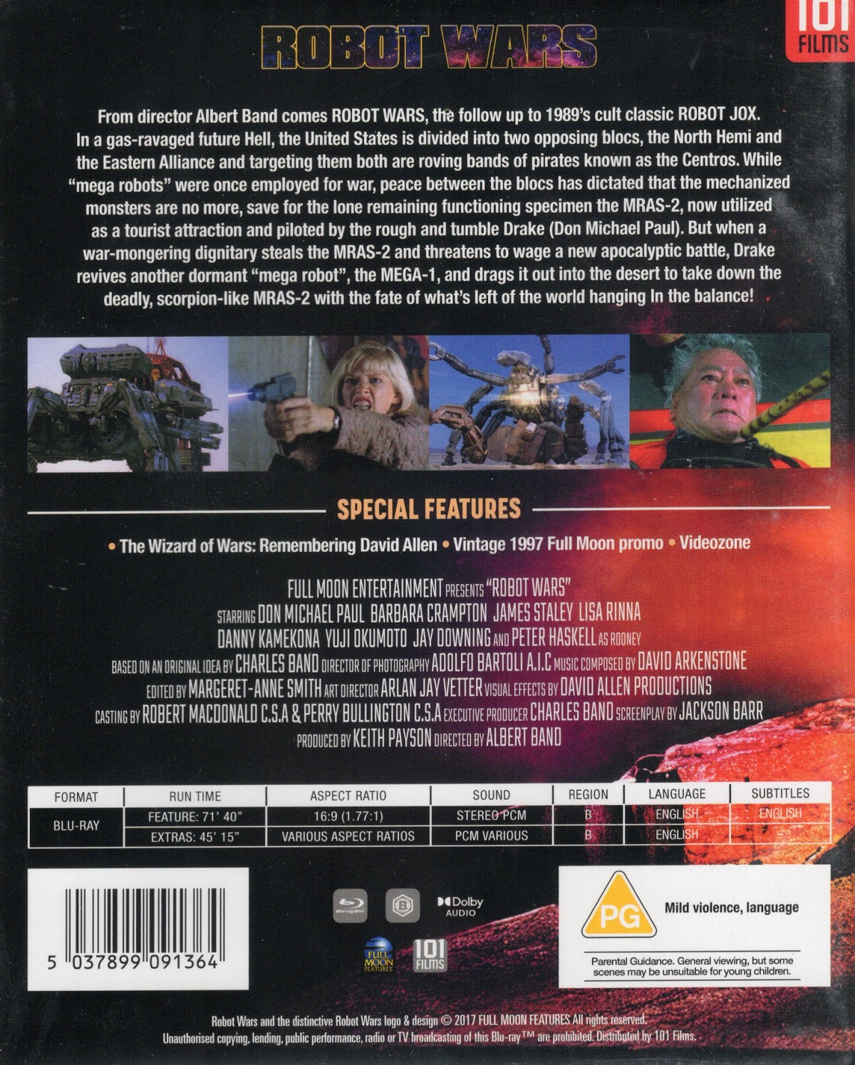 Robot Wars (ej svensk text) (Blu-ray) - 2