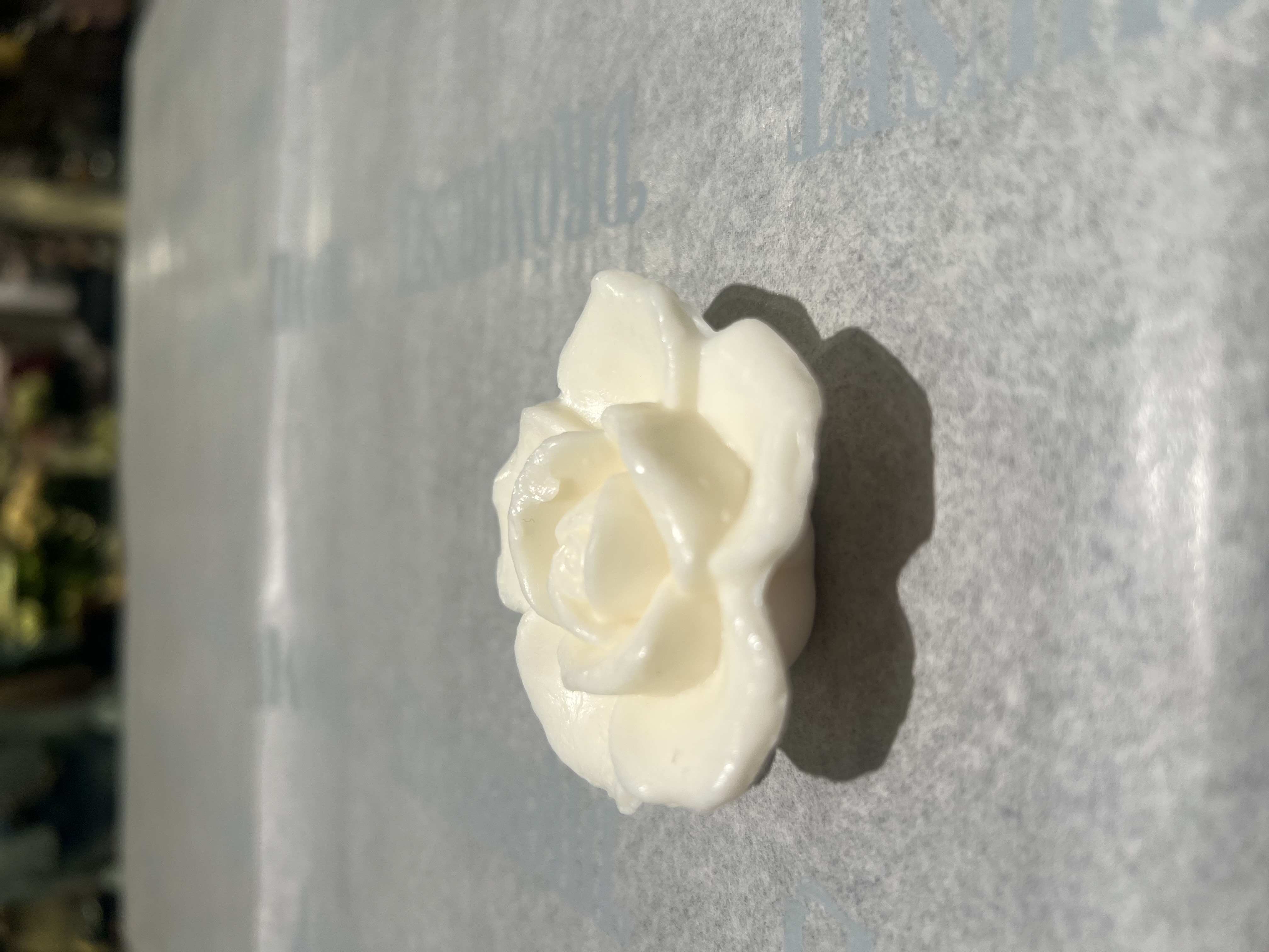 Minitvål / vit ros 30g
