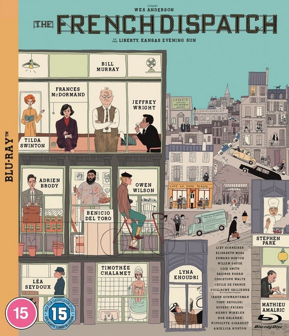 The French Dispatch (ej svensk text) (Blu-ray)