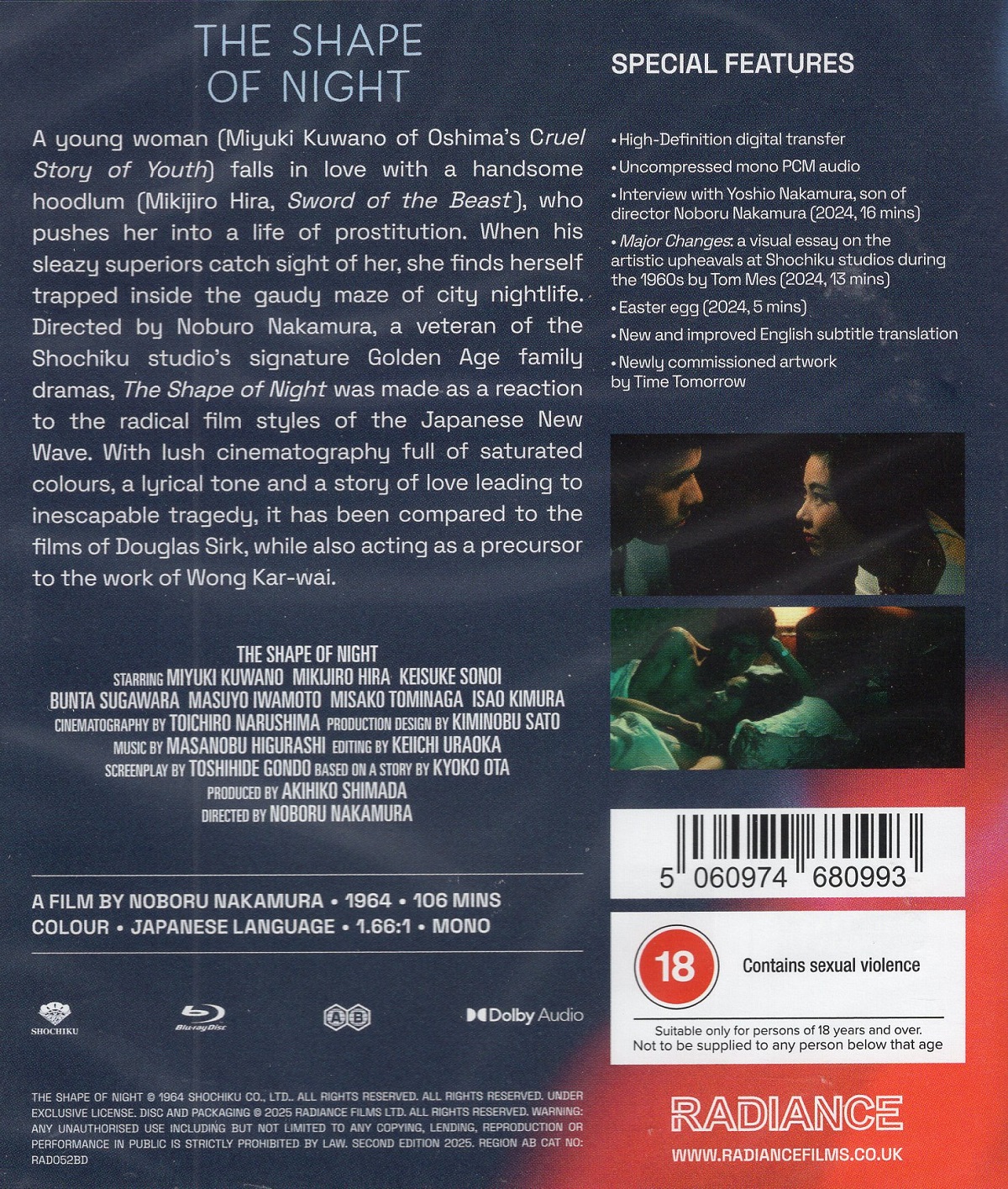 The Shape Of Night (ej svensk text) (Blu-Ray) - 2