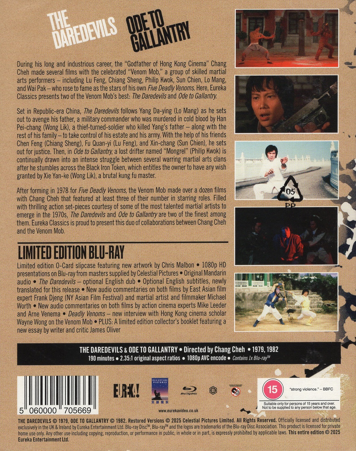 The Daredevils And Ode To Gallantry (Limited Edition) (ej svensk text) (Blu-ray) - 2