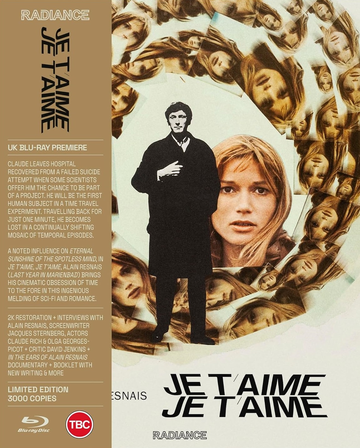Je T'aime, Je T'aime (Limited Edition) (ej svensk text) (Blu-ray)