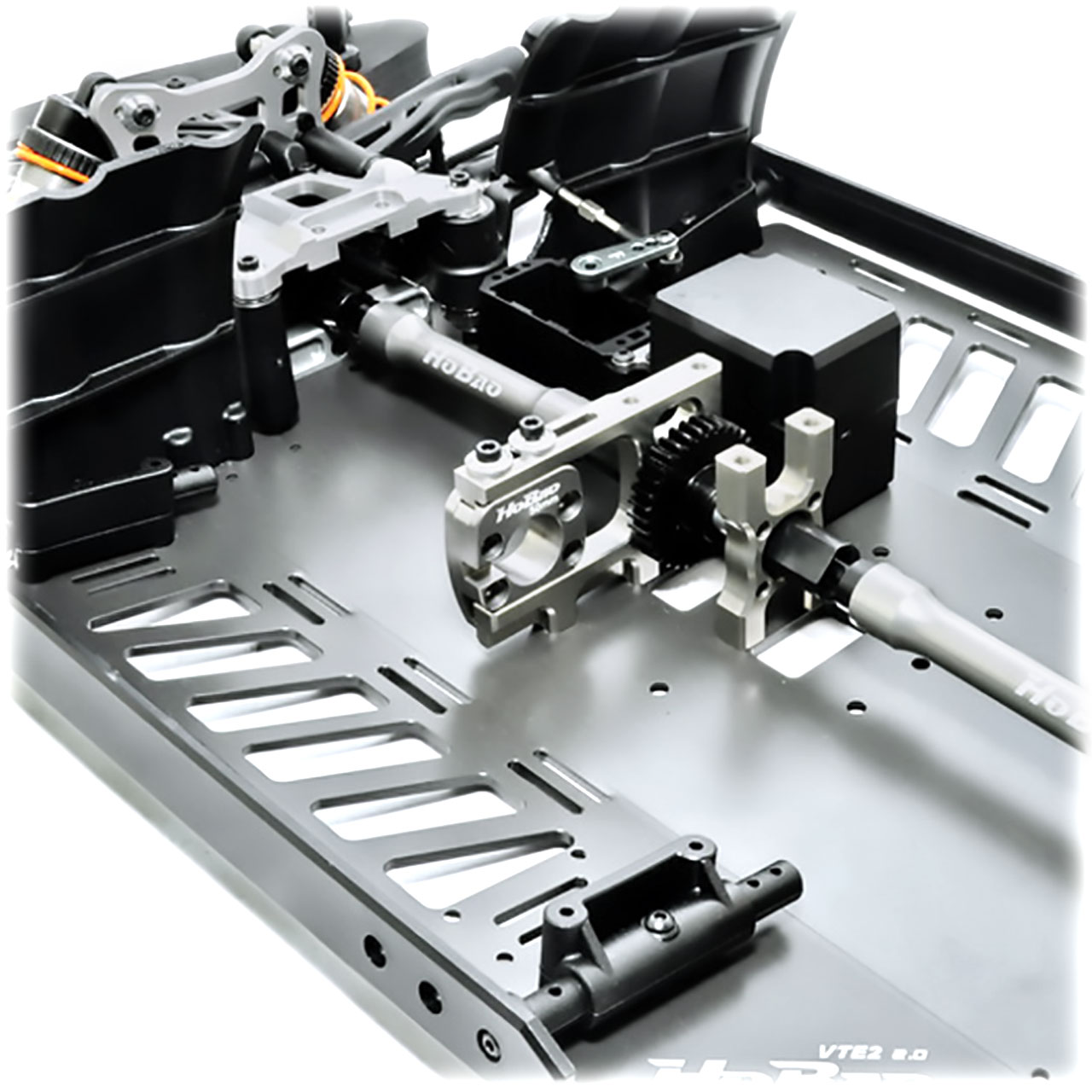 Hobao Hyper VTE2 On-Road Extreme Speed 1/7 Roller (without Body & Tires) - 4