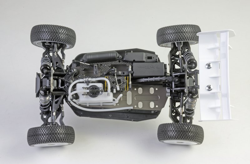 Hobao Hyper VS Nitro Competion Buggy 1/8 80% ARR Roller (Clear Body) - 3