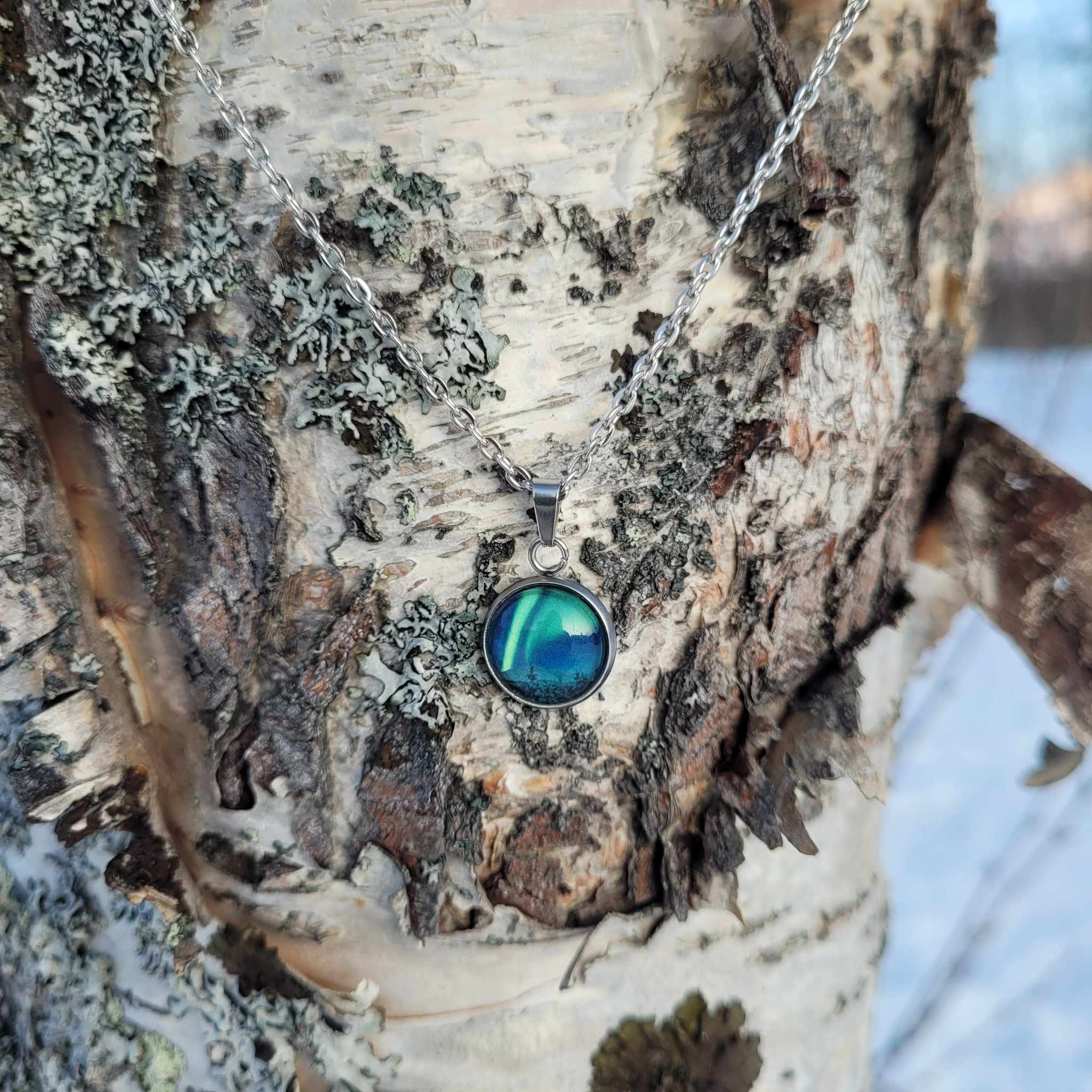 Nordlys - Høltinden