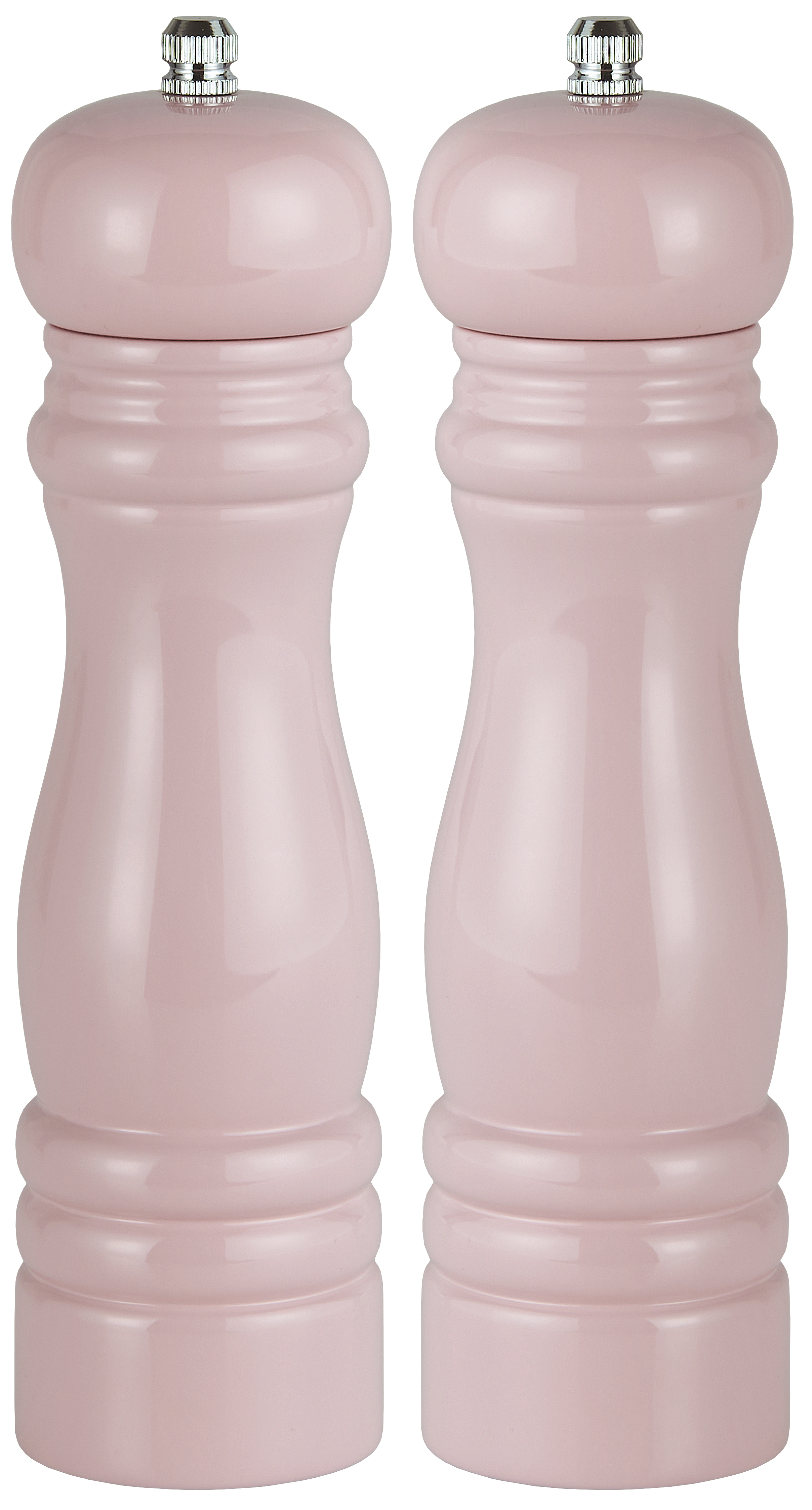 Salt & Pepper Mill - Pink - 2-pack - Ø5.5 x 21.5 cm - 2