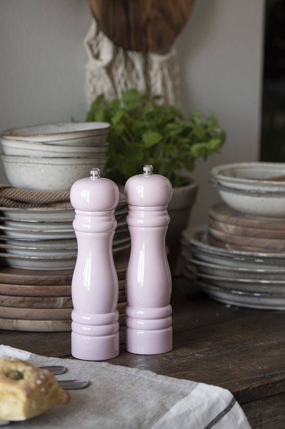 Salt & Pepper Mill - Pink - 2-pack - Ø5.5 x 21.5 cm - 4