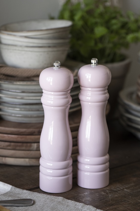 Salt & Pepper Mill - Pink - 2-pack - Ø5.5 x 21.5 cm