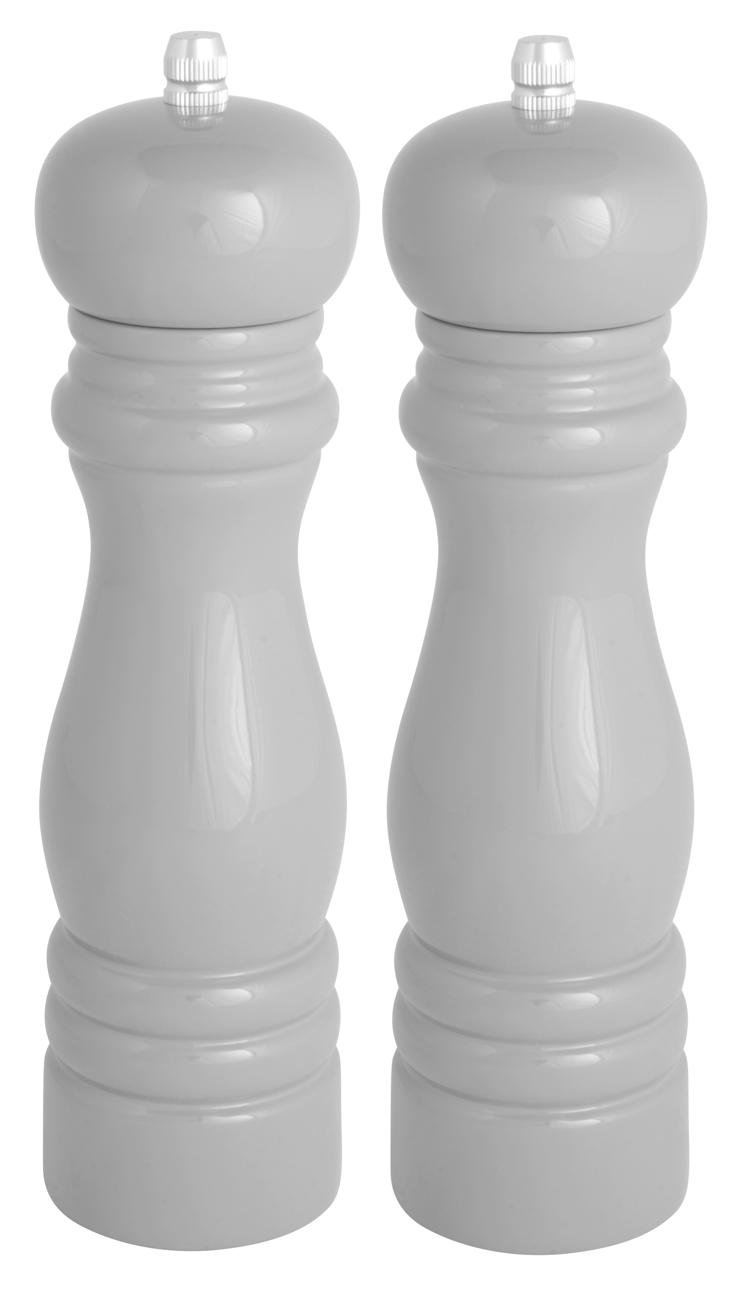 Salt & Pepparkvarn - Grå - 2-pack - Ø5,5 x 21,5 cm - 2