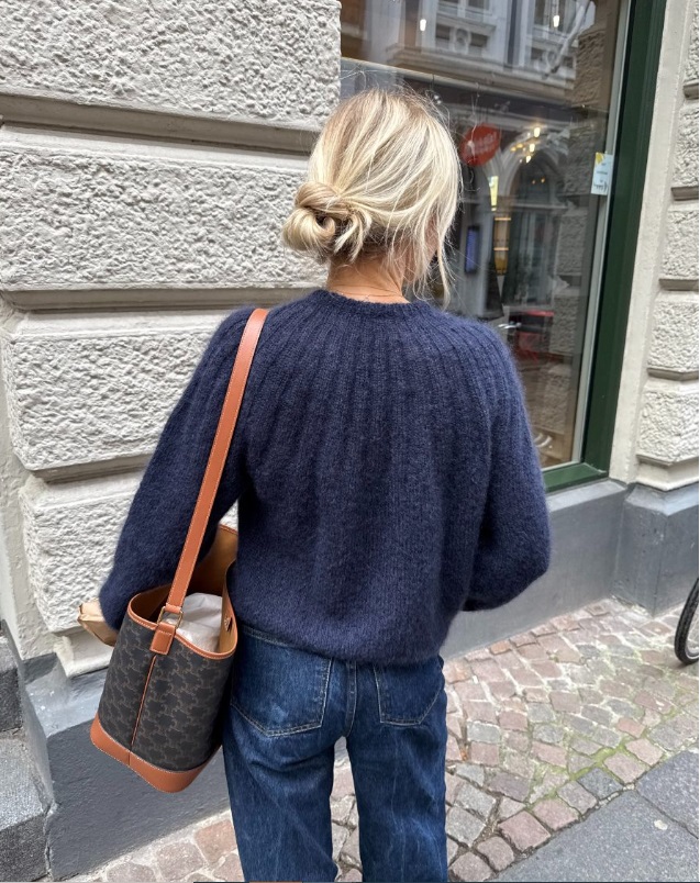 PetiteKnit Sunday Sweater mohair (21 m st 4) - 3