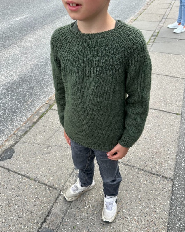 PetiteKnit Ankers tröja 3 mån-8 år (20 m st 4) - 3