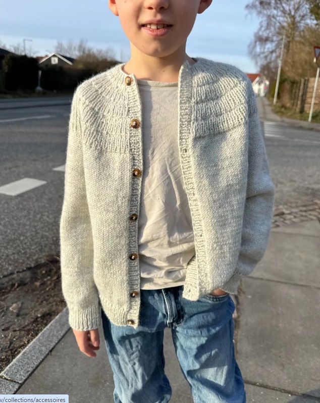 PetiteKnit Ankers jacka 3 mån-8 år (20 m st 4)