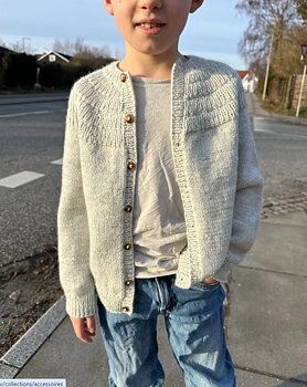 PetiteKnit Ankers jacka 3 mån-8 år (20 m st 4)