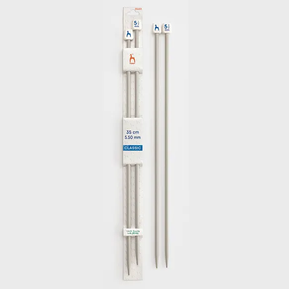 Parstickor  5,5 Pony 35 cm metall 35601