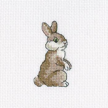 RTO Korsstygnskit 9x11 Leveret Aida 5,5