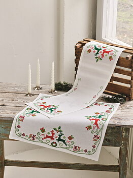 Julduk 54 x 54 Renar Permin 27-2661 Aida 4,4