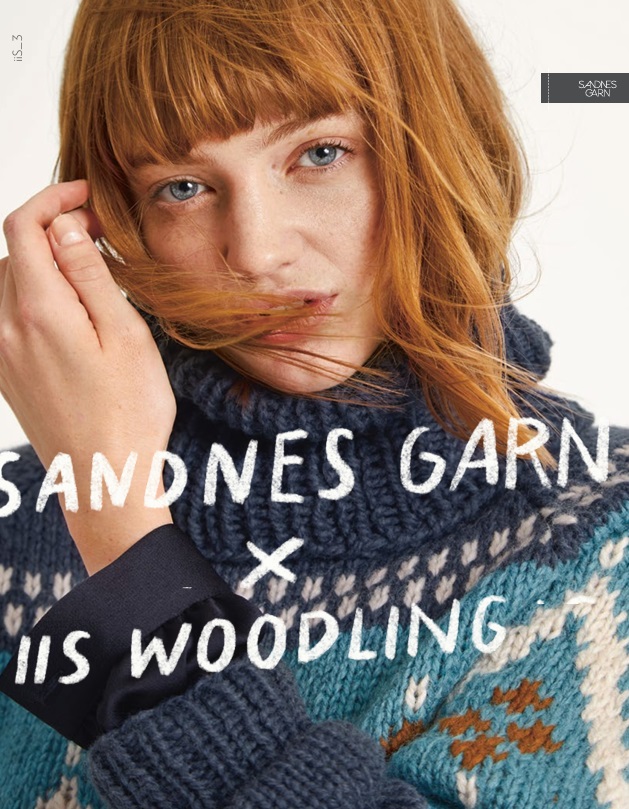 Sandnes Blåfjäll Jumper (13 m flerfärgsstickning st 7)
