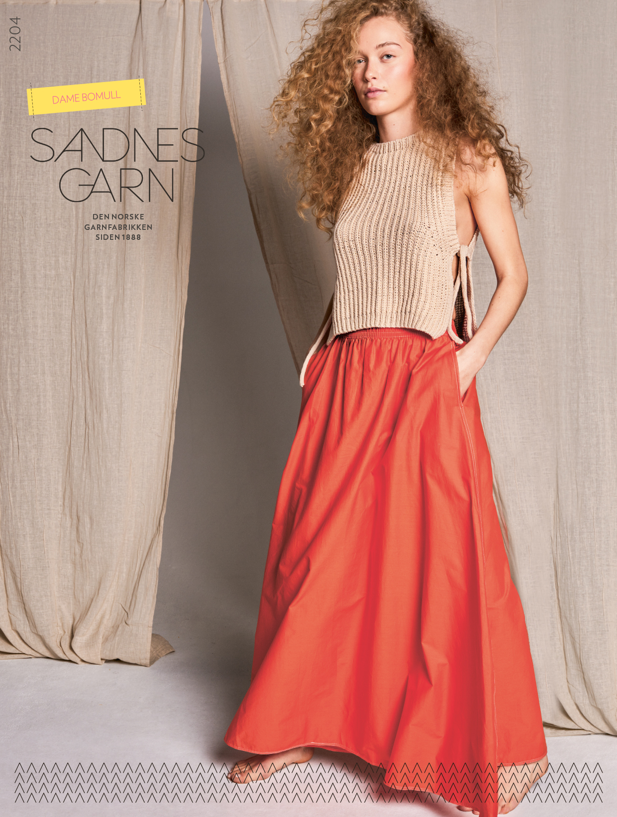 Sandnes katalog 2204 Dame bomull