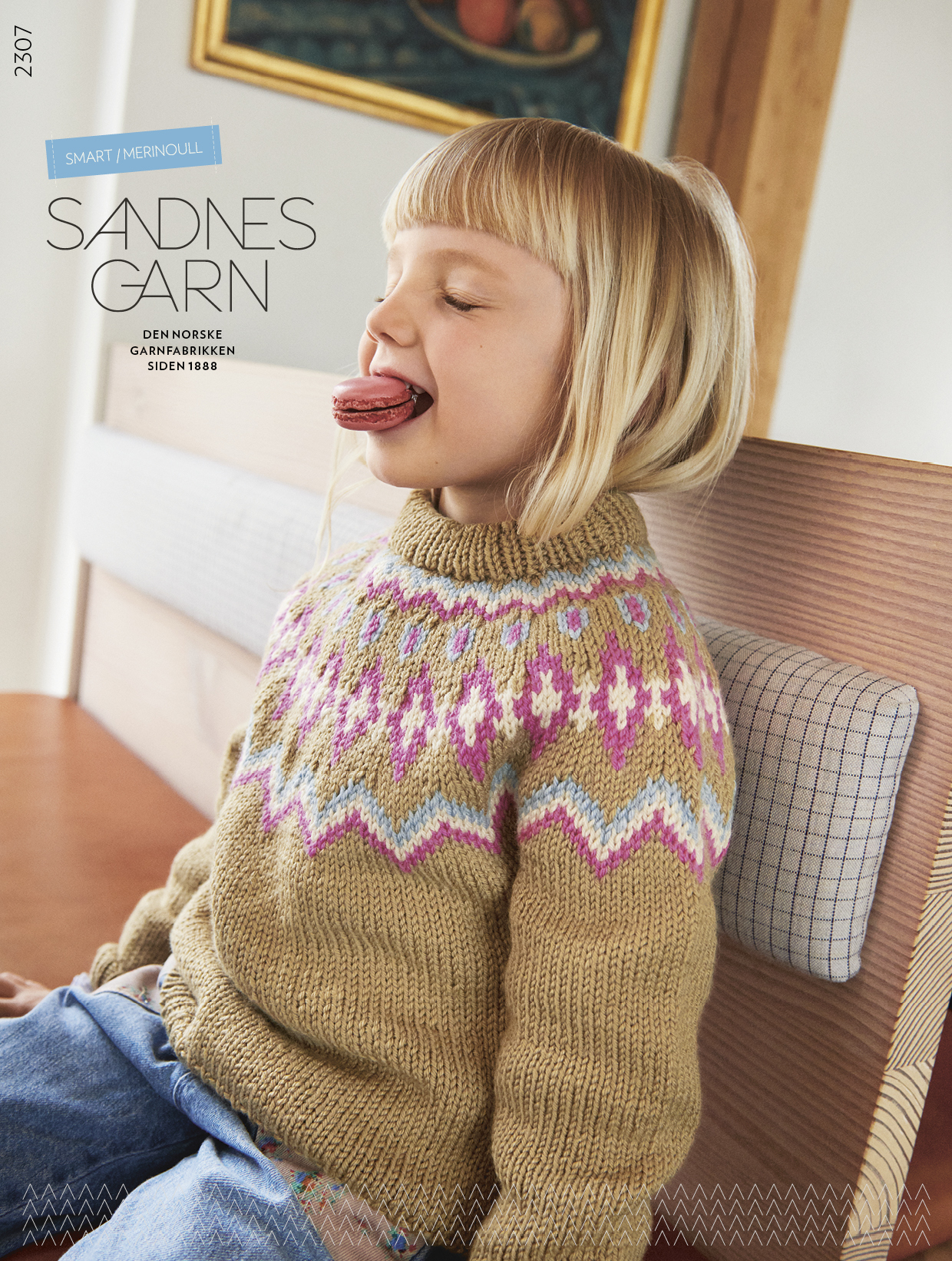 Sandnes katalog 2307 Smart/Merinoull Barn 2-12 år