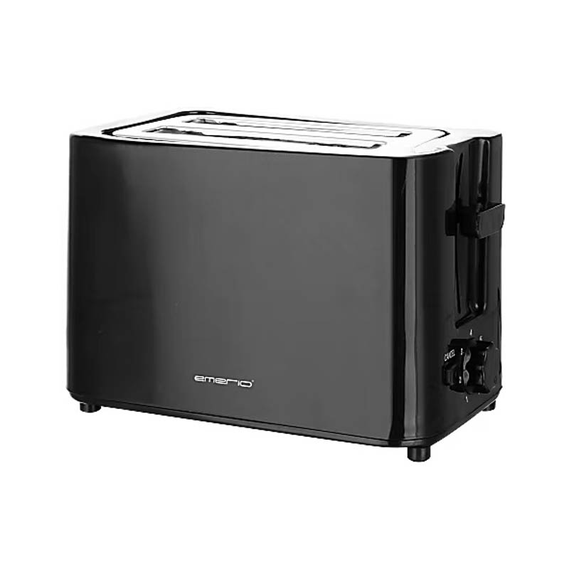 Brödrost 2-skivor i elegant svart design, 760 W. 