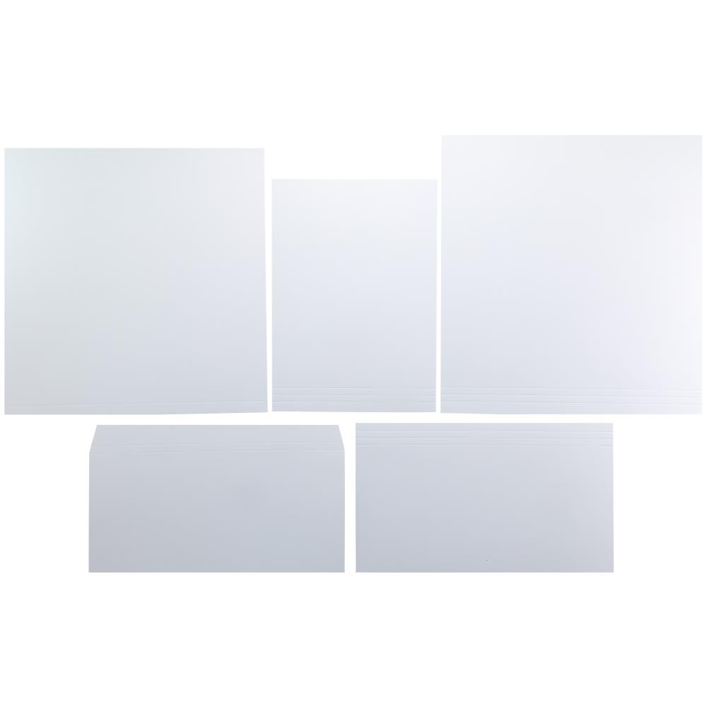 49 And Market - Create-An-Album Cover + inserts 12x12 - White - 3