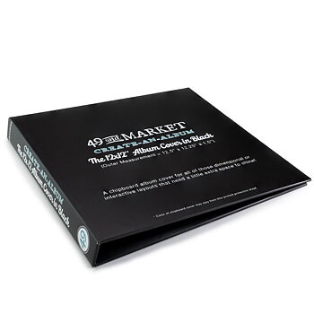 49 And Market - Create-An-Album Cover +  inserts  12x12 - Black