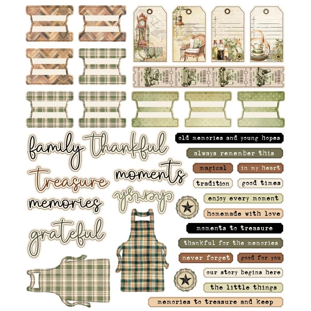 49 And Market - Die-Cut Elements - Cottagecore - 4