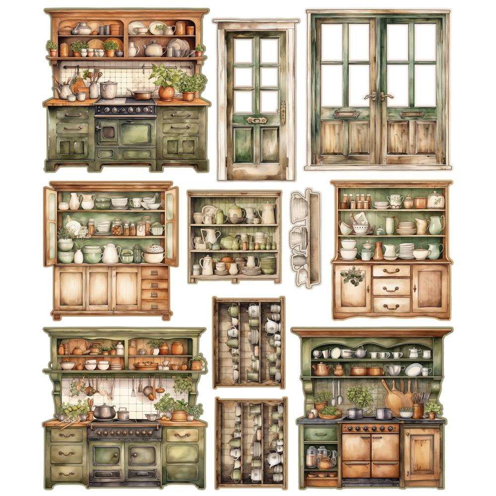 49 And Market - Die-Cut Elements - Cottagecore - 2