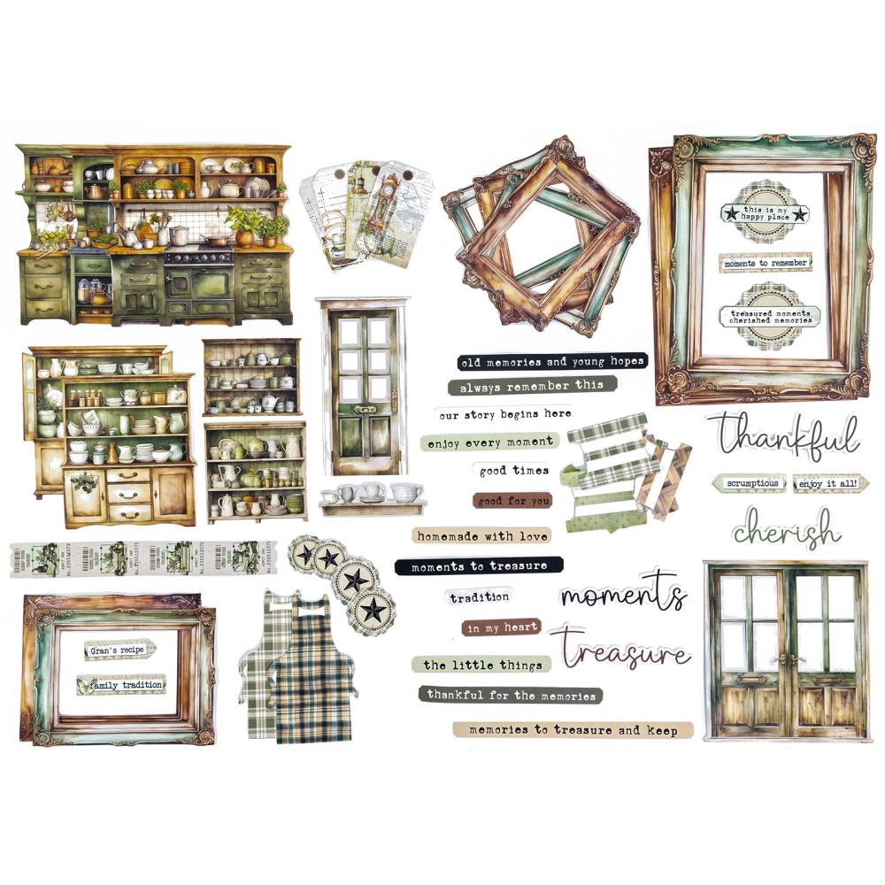 49 And Market - Die-Cut Elements - Cottagecore - 5