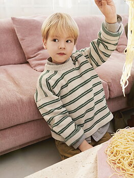 Sandnes Aron Sweater Junior 2401_06 (27 m st 3)
