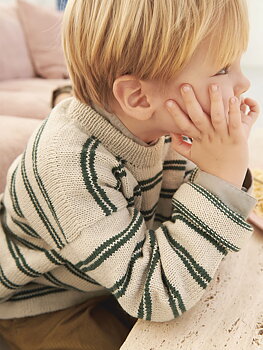 Sandnes Aron Sweater Junior 2401_06 (27 m st 3)