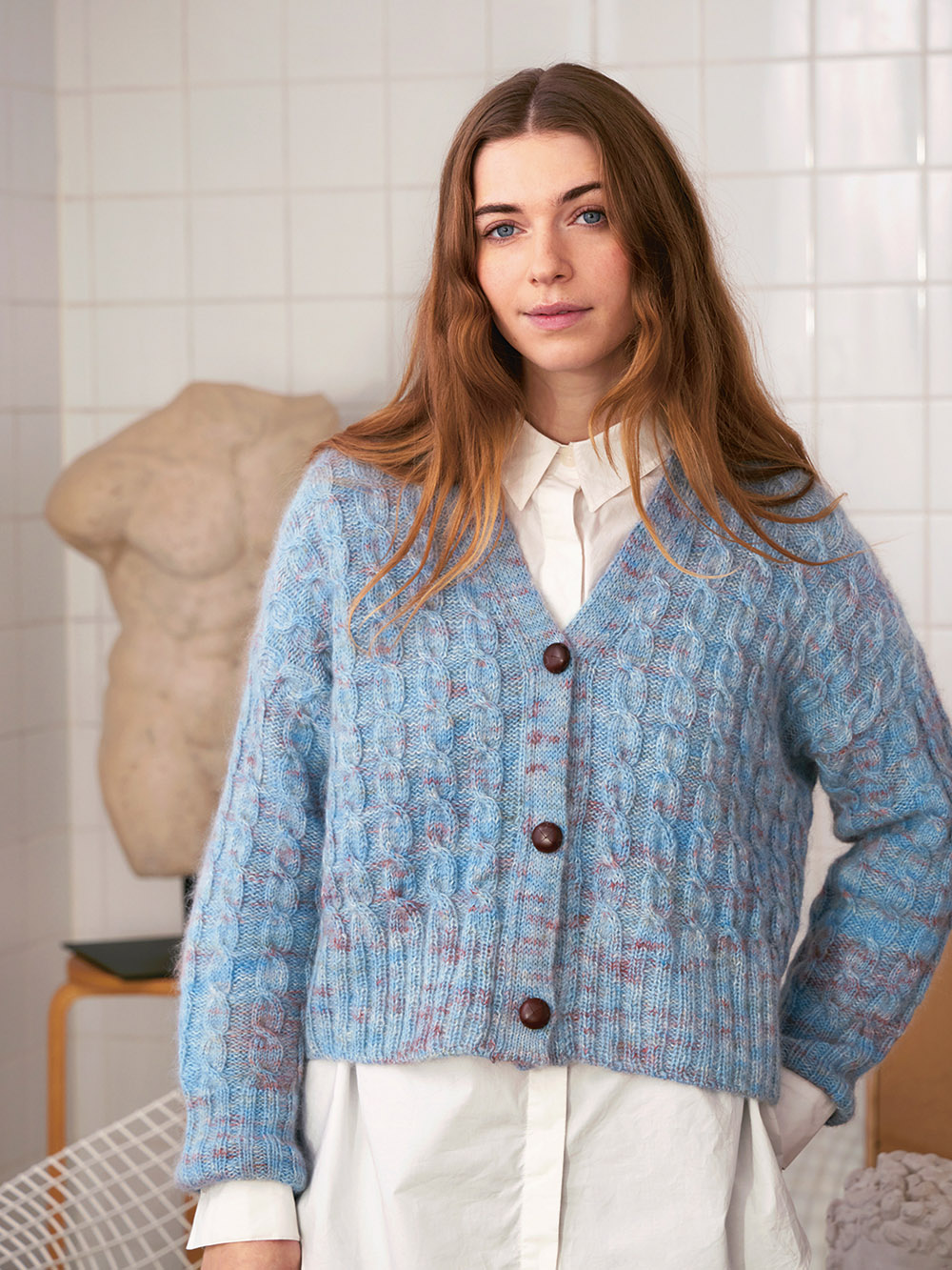 Sandnes River Cardigan 2403_02 (22 m mönster st 4) - 5