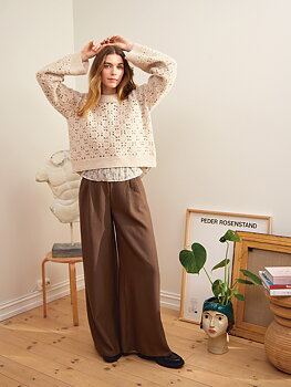 Sandnes Fleur Sweater 2403_06 (virknål 4,5)