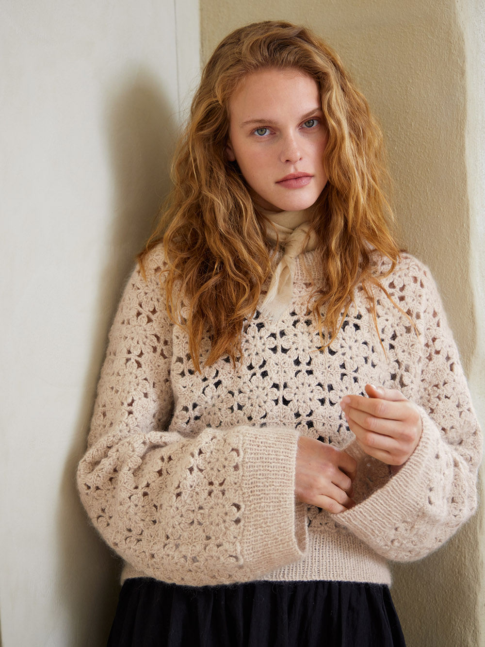 Sandnes Fleur Sweater 2403_06 (virknål 4,5) - 3