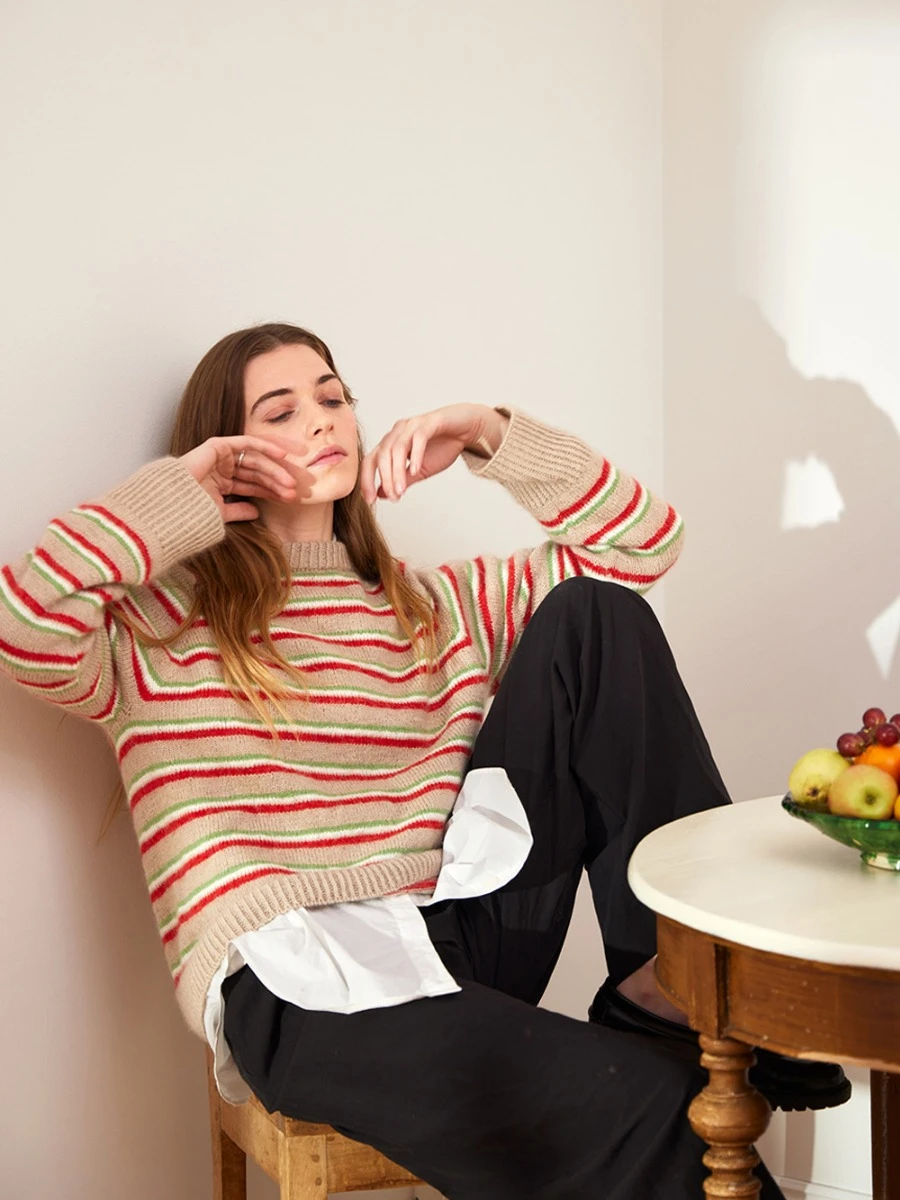 Sandnes North Sweater 2403_12 (23 m st 3,5) - 4