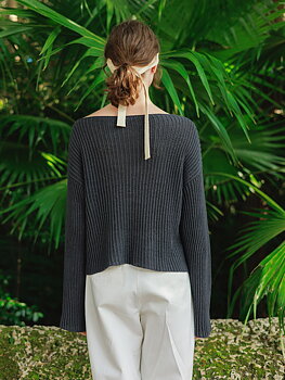 Sandnes Fenny Sweater 2404_05 (20 m resår st 4)